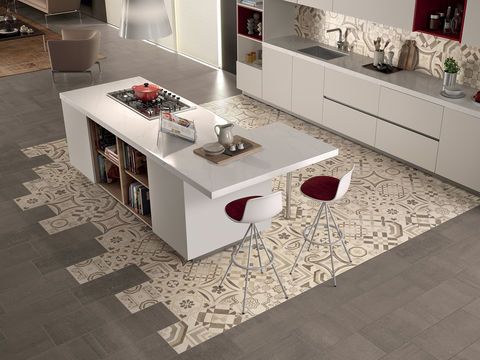 Carreaux en grès cérame effet ciment - Cementine
