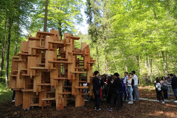 Stories of affinity between material and projects - Tales of Architecture at Artesella
