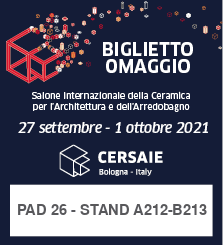 Ti aspettiamo al Cersaie! Scarica qui il tuo biglietto omaggio - Cersaie 2021