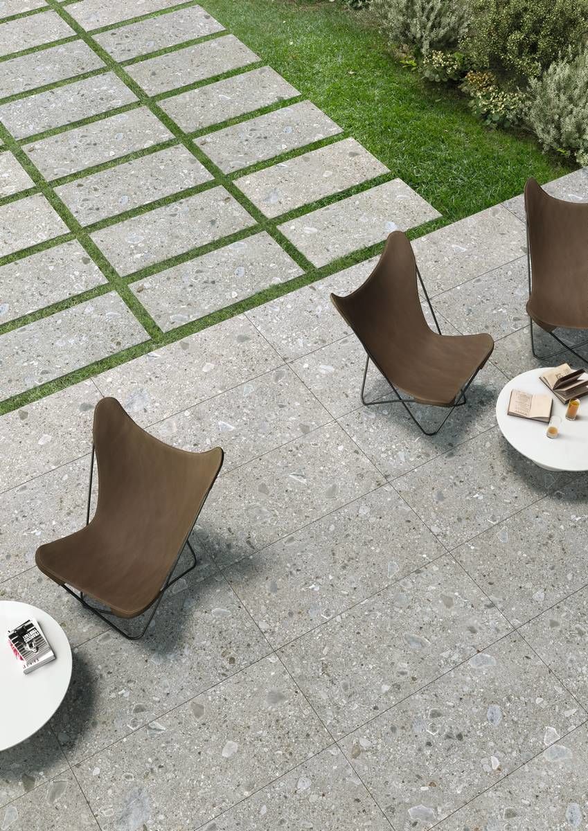 Stone effect Indoor Floor Tiles Keope